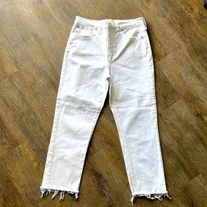 White Madewell Jeans - the perfect vintage jean